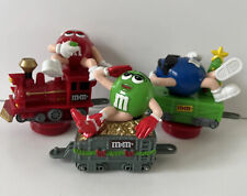 M&M's Christmas Train Series Candy Toppers Engine & 2 Cars picture