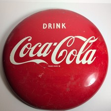 Vintage 1950's Drink Coca Cola A&M Sign Co 16