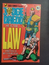 Judge Dredd #1 - 1st US Appearance - Brian Bolland - Eagle Comics - 1983 - VF picture