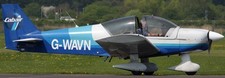 HR-200 Cabair Avions Robin HR200 Airplane Kiln Dry Wood Model Replica Small New picture