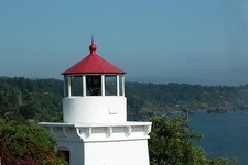 Trinidad California Trinidad Memorial Lighthouse 2012 Red Roof Coastline picture
