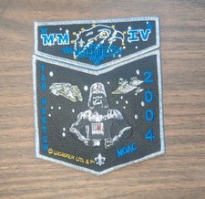 2004 BSA Boy Scout OA NOAC Star Wars Patch Set Sequoia TAH-HEETCH 195 D Vader  picture