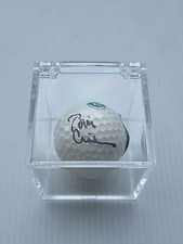 BILL CLINTON Hand-Signed Autographed Golfball W/COA & (Protective Display Case) picture