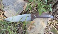 Sitivien ST26 Fixed Blade Knife N690 German Steel Blade Micarta Handle picture