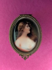 19th Century Royal Vienna Porcelain and Bronze Powder Trinket Box picture
