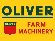 Oliver Farm Machinery - Tractors NEW Sign 24x30