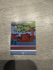 Rare Vintage Matchbook Blue Bayou New Orleans Square Disneyland Matches Unstruck picture