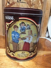 VTG 1989 Nestle Toll House Morsels 50th Anniversary Collector Tin 50 Years picture