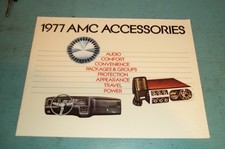 1977 Original  AMC Accessories Sales Booklet NOS picture