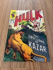 Incredible Hulk  109  VF/NM  9.0  High Grade  Ka-zar  Savage Land  Marvel  cpy2 picture