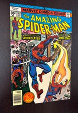 AMAZING SPIDER MAN #167 (Marvel Comics 1977) -- 1st App WILL O THE WISP -- VF/NM picture
