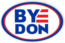 BYEDON Car magnet Joe Biden for President 2020 Magnetic Bumper Sticker oval picture