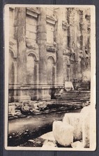 LEBANON, BAALBEK, c1915 Photograph of Ruins, 6.8mm. x 10.7mm. picture