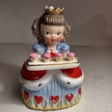 Vintage 1956 Napco QUEEN OF HEARTS Figurine Japan A1492F  5