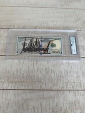 PRESIDENT DONALD TRUMP SIGNED $100 BILL, PSA GEM 10, RARE LARGE FULL SIGNATURE picture