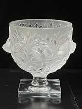 Authentic Lalique Elisabeth Vase
