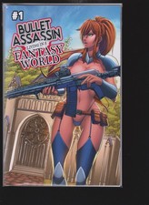 Bullet Assassin Living In A Fantasy World 1 Kickstarter Exclusive Variant Cover picture