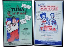 Signed Greater Tuna Posters Jaston Williams/Joe Sears picture