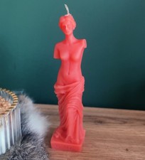 Venus Aphrodite Goddess PINK Candle For Love Spell, Witchcraft, Deity Work picture