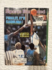 1982 Sports Illustrated Magazine Cover North Carolina Tar Heels Basketball picture