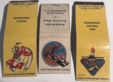 ~Vintage WALT DISNEY Studio Matchbook Cover, Excellent UNSTRUCK Cond. 1940s #1 picture