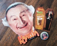 Vintage Grandpa Munster Al Lewis Kahlua Mudslide Mask Store Bar Display Button picture