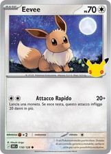 Eevee 118/128 Pokemon 30th Anniversary ITA NM picture