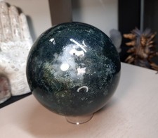 2.31 Lb Moss Agate Crystal Sphere picture