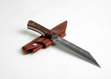 Viking Norse Saxon Pattern Welded Seax Scramsax 12