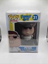 Funko Pop Animation: Family Guy Peter Griffin Vinyl Figure #31 w/ Protector picture