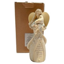 Foundations Angel Figurine Baby Is A Kiss From God 4014327 Karen Hahn Enesco picture