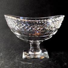 HAWKES MARQUIS OF WATERFORD MASTER SALT CELLAR, Cut Lead Crystal, 7