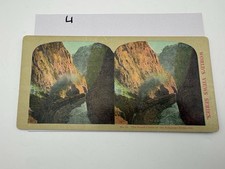 Colorado Grand Canyon Arkansas River Railway Railroad Train Stereoview C390 picture