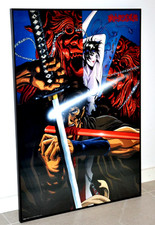 NINJA SCROLL - Rare Promotional B2 Poster - Madhouse Japan 1993 picture