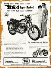  1961 BSA Super Rocket Ad 9