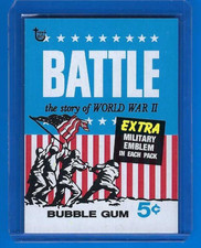 1965 BATTLE TOPPS 2018 Wrapper art cards #37 Card in series IN TOP LOADER picture
