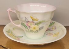 Vintage Old Royal Floral Teacup & Saucer, Pink/Yellow picture