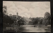 Vintage 1900s Knitting Mill And Pumping Station Newville Pennsylvania Postcard picture