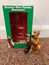 Scooby-Doo rare vintage 1998 WB studio store fishing ornament picture