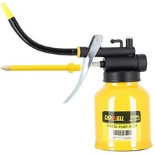 Pistol Pump Oiler Metal Oil Can Lubrication Oil Gun 200ml Can Bottle With Spout picture