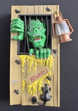 Vintage Halloween Spooky Dungeon Ghoul Monster Talking Light Doorbell Prop VIDEO picture