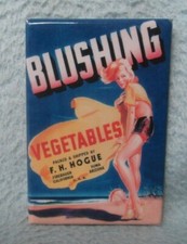 Pretty Young Woman Blushing Vegetables 2