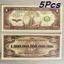 USA, 2011 Statue of Liberty 5PCS Commemorative Note, $1 Zillion, UNC Collection picture