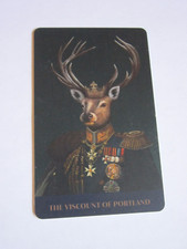 Royal Sonesta Deer Hotel Room Key Card Viscount of Portland OR Antlers Stag Art picture