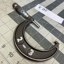 Brown Sharpe Outside Micrometer 2-3”   (k185 picture