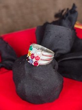 Negative Energy Destroy Bless Rare Protection Ring GOOD LUCK PROTECTION +Gift picture
