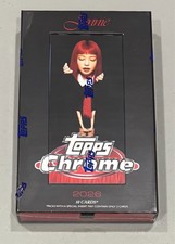 2026 TOPPS CHROME x JENNIE Hobby Box New Factory Sealed - In Hand - Fast Ship picture
