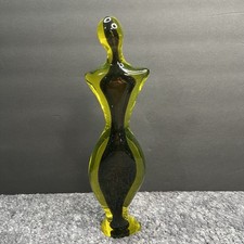DEFECTIVE MidCentury Italian Murano Heavy Glass 14 Sculpture 1960s G3D picture