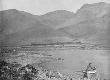 Scafell and Scafell Pike circa 1896 Historic Print Old Photo picture