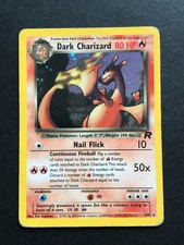 Dark Charizard 4/82 Holo Team Rocket MP Condition WOTC Pokemon Card picture